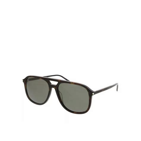 ysl sonnenbrille braun|SUNGLASSES .